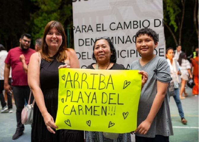 Mayor declares ‘massive support’ in favor of Playa del Carmen name change
