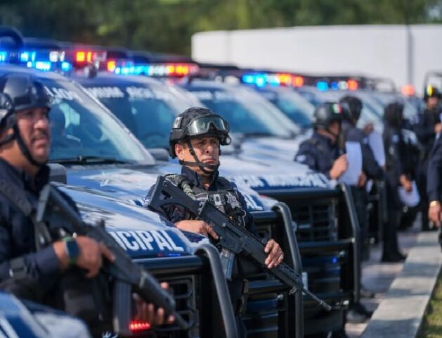 More than 100 high tech police vehicles delivered in Cancun