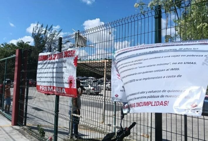 ISSSTE workers continue strike against reform modifications
