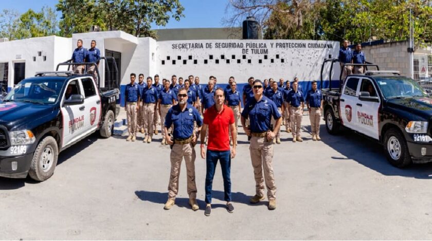First recruitment of Executive Police of Tulum ready to hit the hotel zone