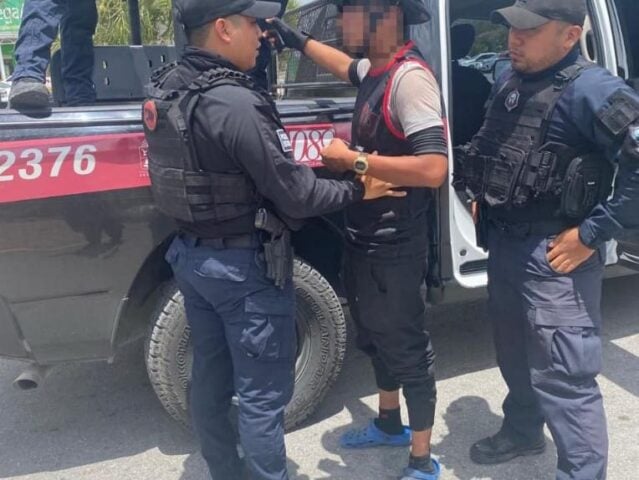 Cancun police track cases of telephone extortion and kidnapping from Tamaulipas prison