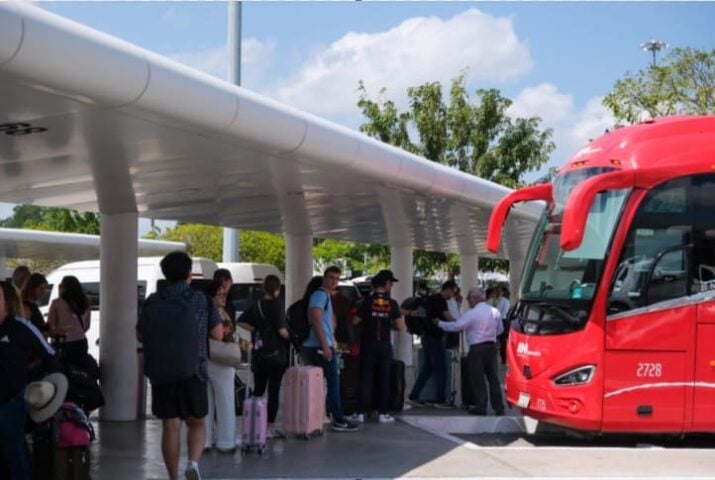 More time slots added to ADO bus service from Cancun International to Hotel Zone due to tourist demand
