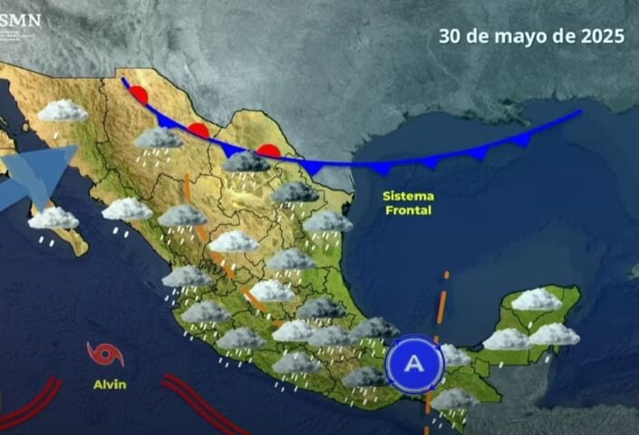First named storm of the season forms in Pacific