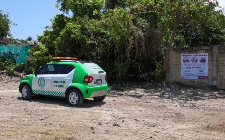 73 arrests made in first six months of Cancun's Green Unit illegal dumping patrols