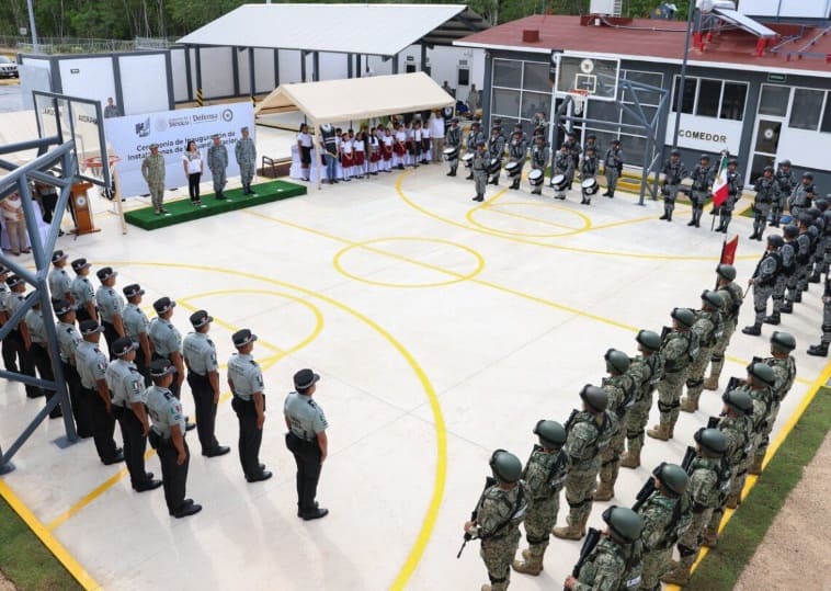 New National Guard base in Puerto Morelos officially inaugurated