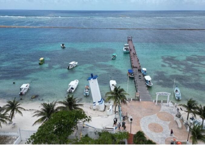 Mayor says ocean current on their side resulting in less sargassum reaching shore