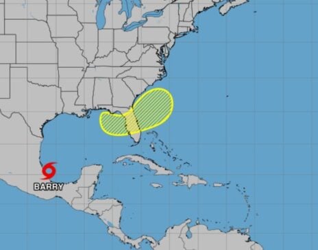 Second named storm of Atlantic season forms off coast of Mexico