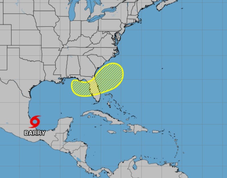 Second named storm of Atlantic season forms off coast of Mexico