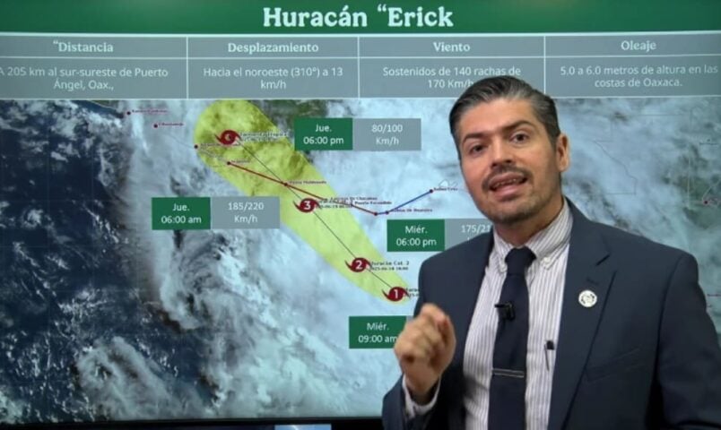 NOAA forecasts Mexico’s first landfall hurricane of the season to be major category 3 or higher