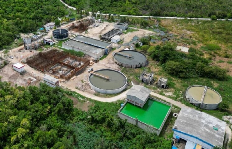Officials tour Cozumel's long overdue wastewater expansion project