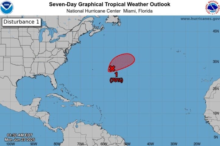 Atlantic could see first named storm of the 2025 season