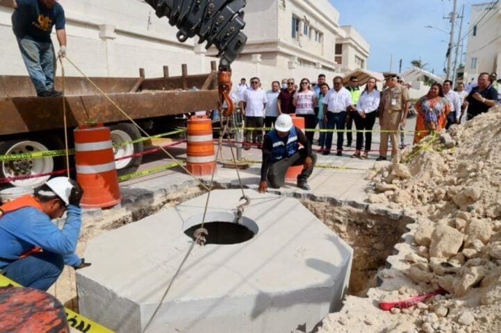 Isla Mujeres starts island transformation of overhead wires for underground system