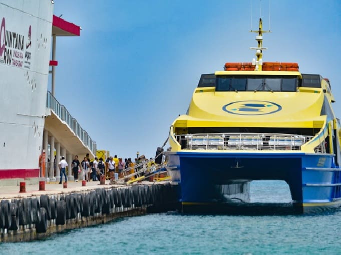 Island records increase in passenger traffic between Cozumel and Riviera Maya