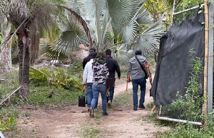 Bodies found buried in concrete on ranch where two people were rescued the day before