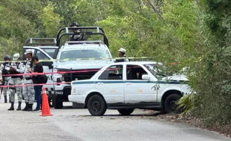Cancun taxi driver killed in single vehicle accident