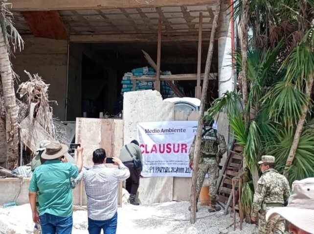 Federal inspectors shut two Tulum beach real estate projects for lack of permits