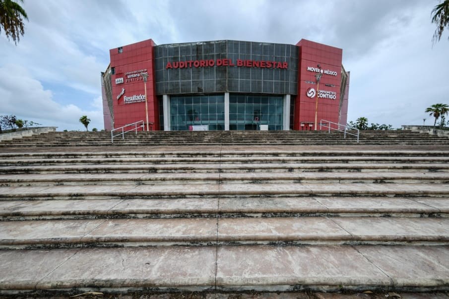 Governor announces rescue of abandoned Cancun auditorium