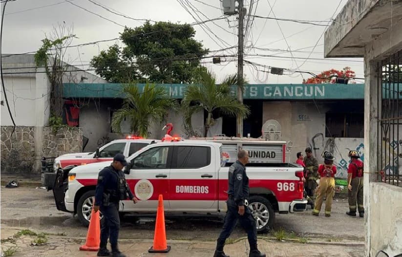 Cancun Police confirm charred bodies found inside old building two men