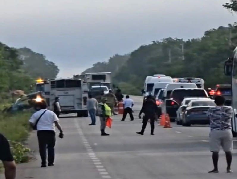 Three found dead in early morning highway crash outside Felipe Carrillo Puerto