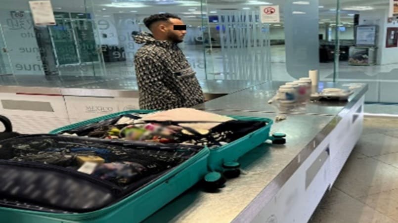 National Guard arrest "foreign national" inside Cancun airport transporting 1.2 million worth of ketamine