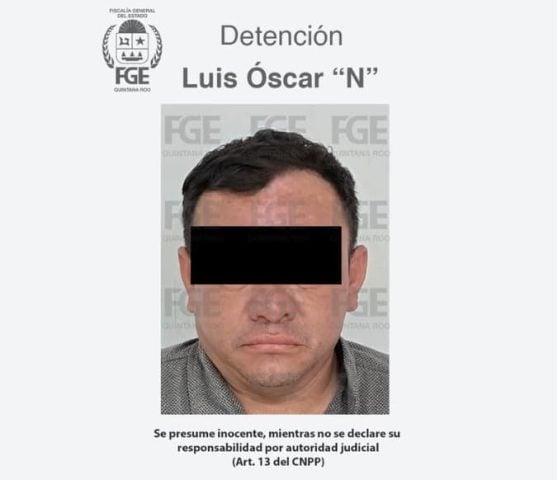 FGE reports arrest of suspect accused of hanging narco threat-messages around Cancun