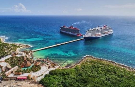Royal Caribbean officially takes over cruise Port of Mahahual and surrounding land
