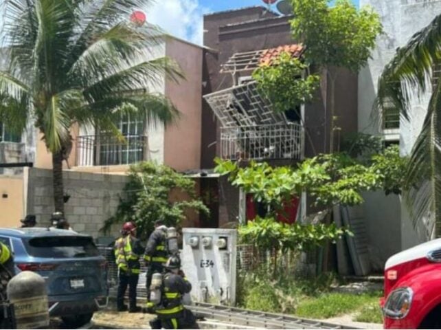 Massive gas explosion leaves home destroyed and occupant critical