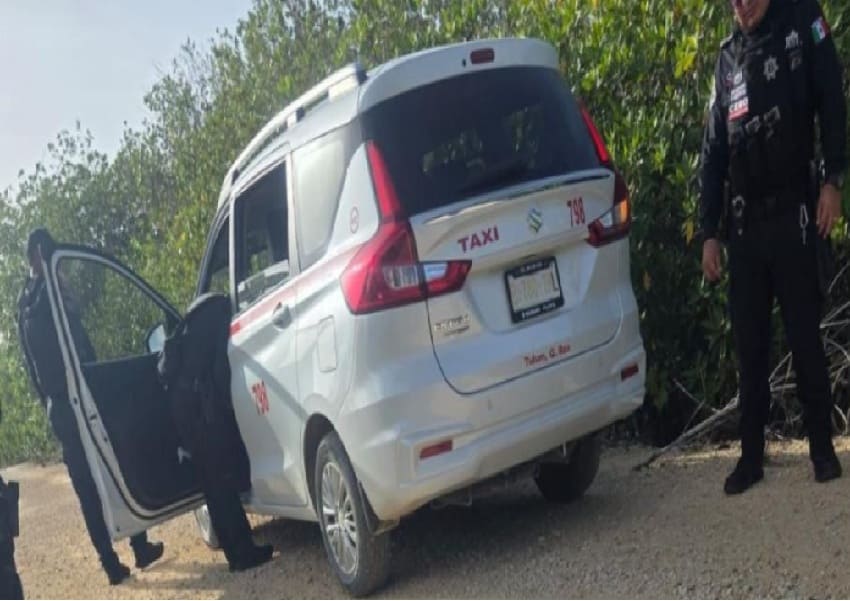 Taxi driver gunned down on coastal road in Tulum hotel zone