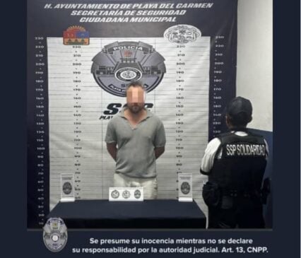 American arrested in Puerto Aventuras hotel for assaulting another guest