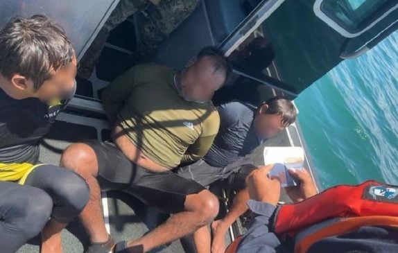 Three arrested during at-sea operation to detect illegal fishing