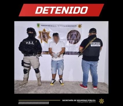 Suspect wanted for 4 murders, kidnapping and extortion in Quintana Roo arrested in Yucatan
