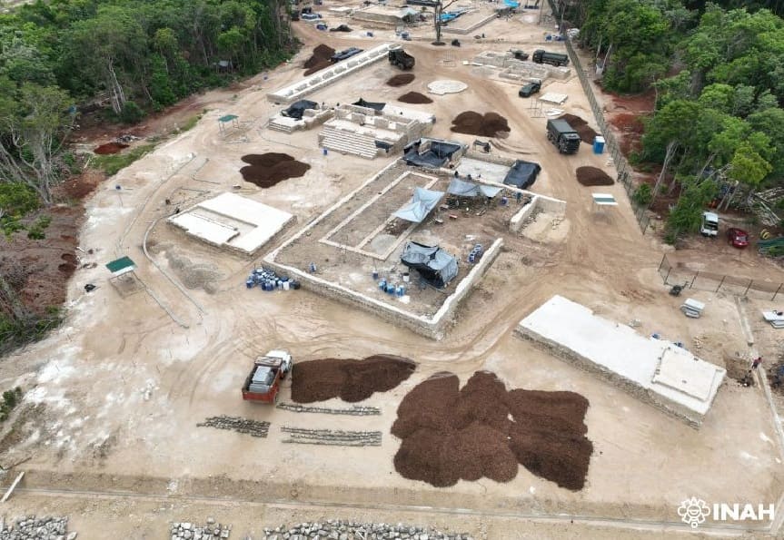 INAH relocating two archaeological sites found during Maya Train construction