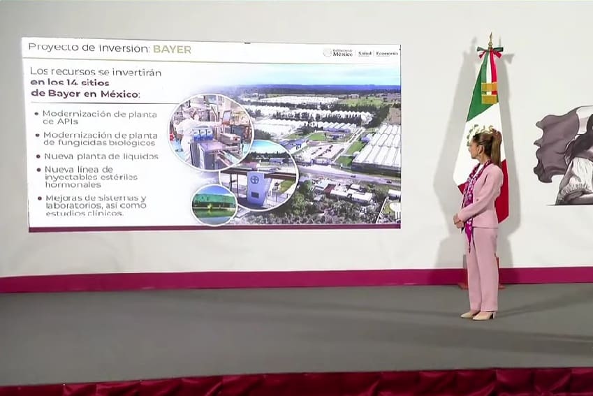 Four pharmaceutical companies announces 12.2 billion peso investment in Mexico