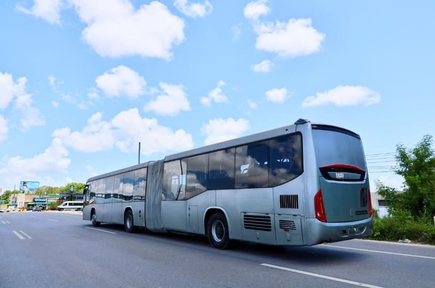 Cancun testing articulated buses for eventual integration into city transport system