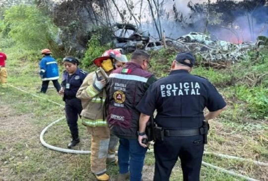 Residential property burn in Chetumal spreads to adjacent FGE corral