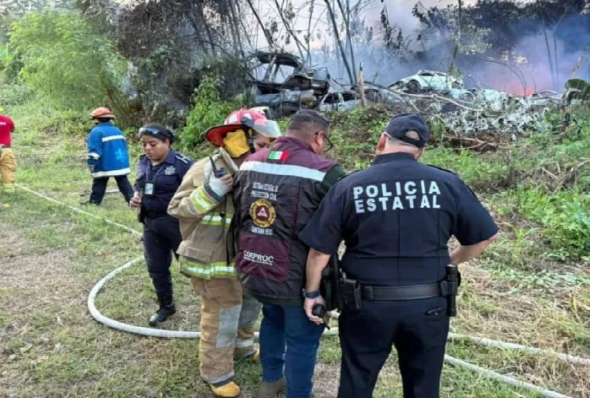Residential property burn in Chetumal spreads to adjacent FGE corral