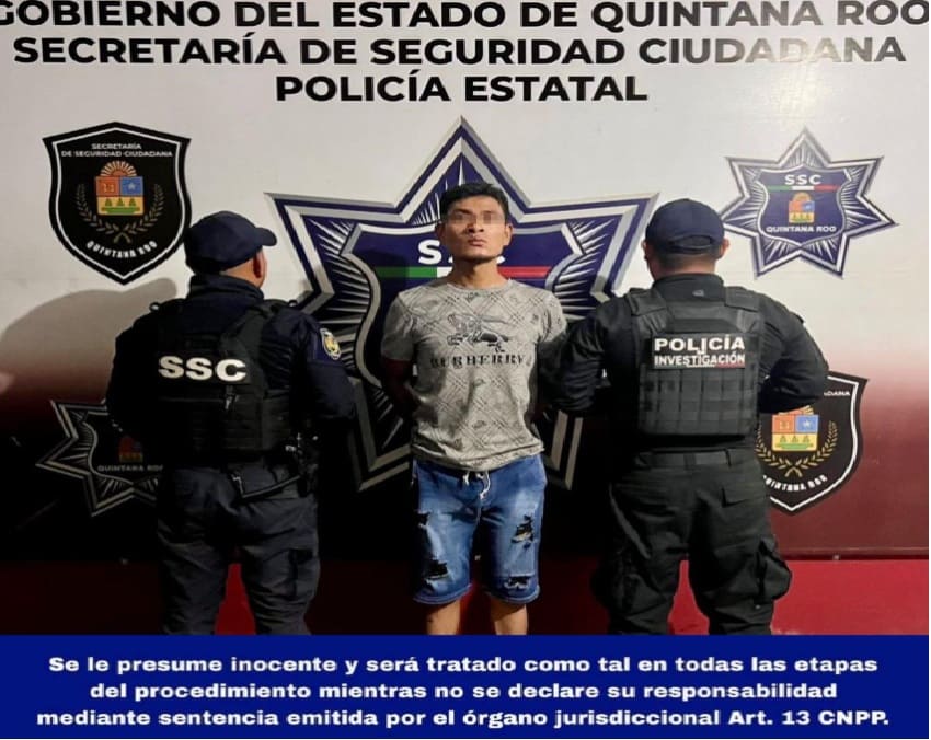 Man wanted for murder in Tabasco arrested during Cancun traffic stop