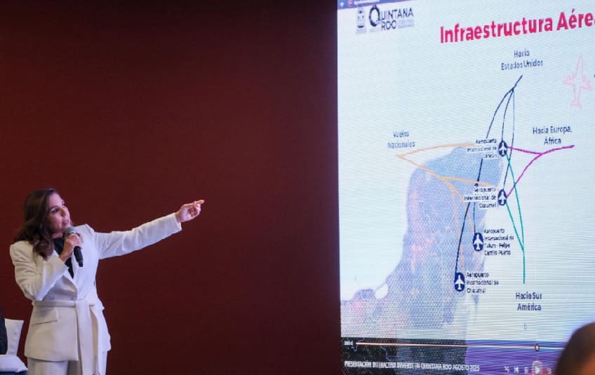Governor promotes Quintana Roo's portfolio to U.S. investors