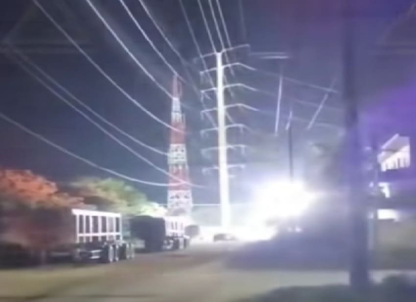 Late night transformer explosions leave parts of PDC in the dark