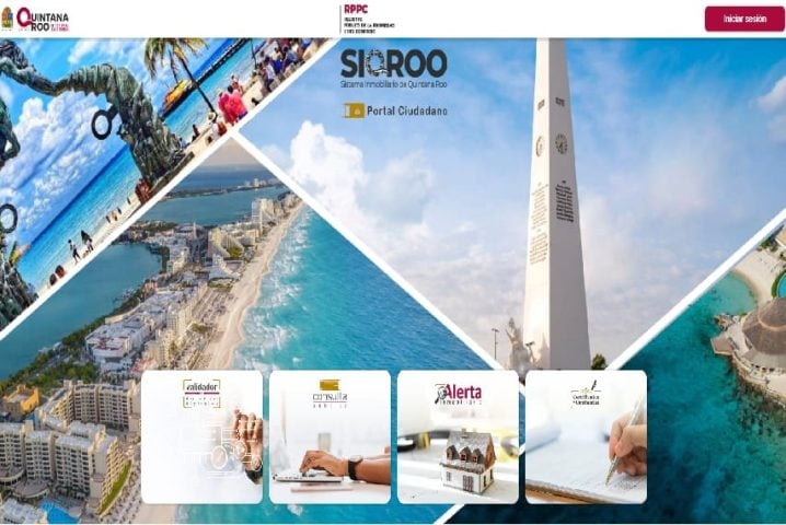 Government of Quintana Roo unveils new online real estate system
