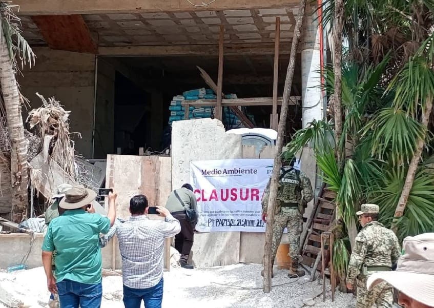 Judge orders Profepa to finish what they started with demolition of Soliman Bay condo project