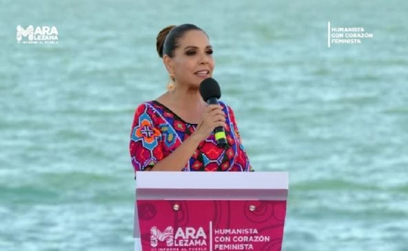 We're on the right track Governor Lezama highlighted in her Third Report to the People