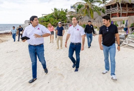 Tulum authorities physically verify public beach and notify surrounding hotels of new access point