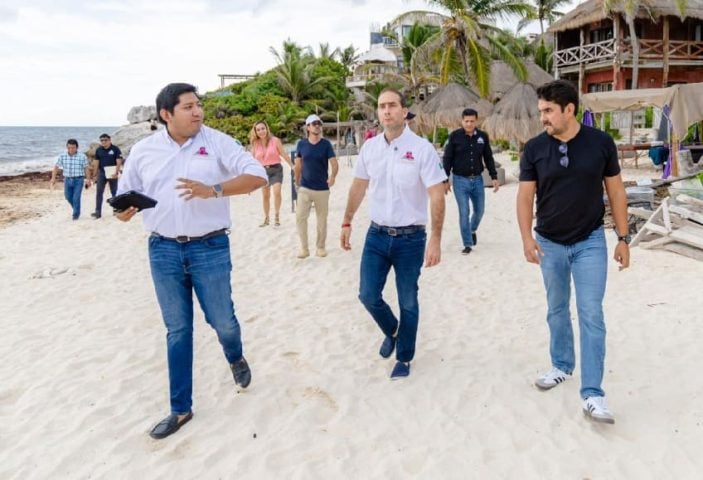 Tulum authorities physically verify public beach and notify surrounding hotels of new access point