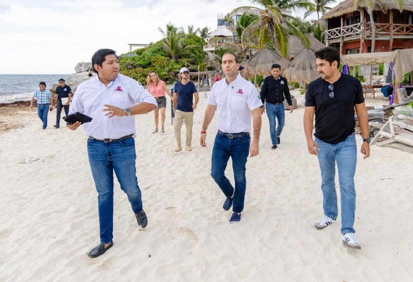 Tulum authorities physically verify public beach and notify surrounding hotels of new access point