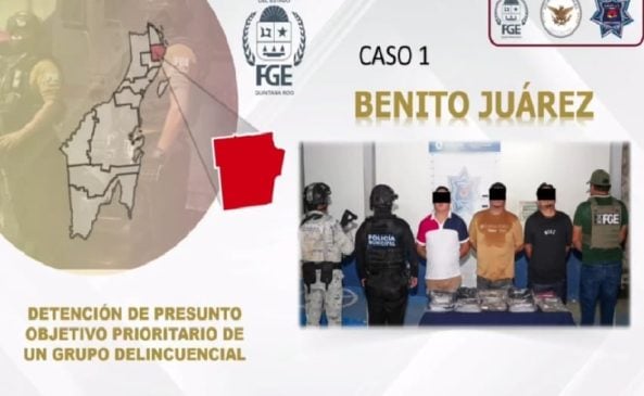 Tamaulipas suspect wanted for drug dealing, homicides and extortion in Cancun captured