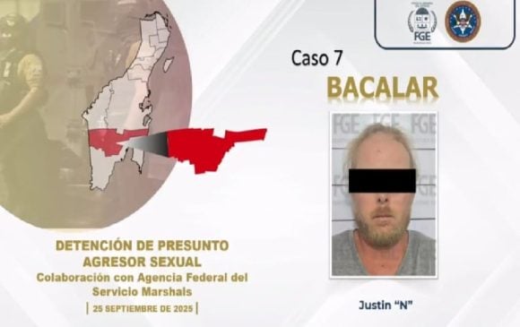 U.S. Marshals Service assisted by local FGE in arresting American fugitive in Bacalar