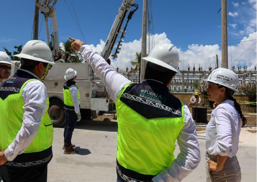 Additional power circuits added to keep up with double digit growth of Cancun