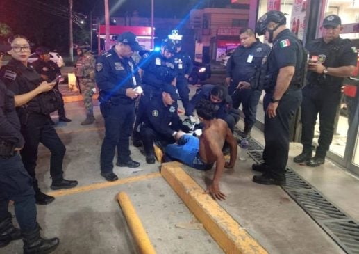 Police assist man who escaped abductors in central Chetumal