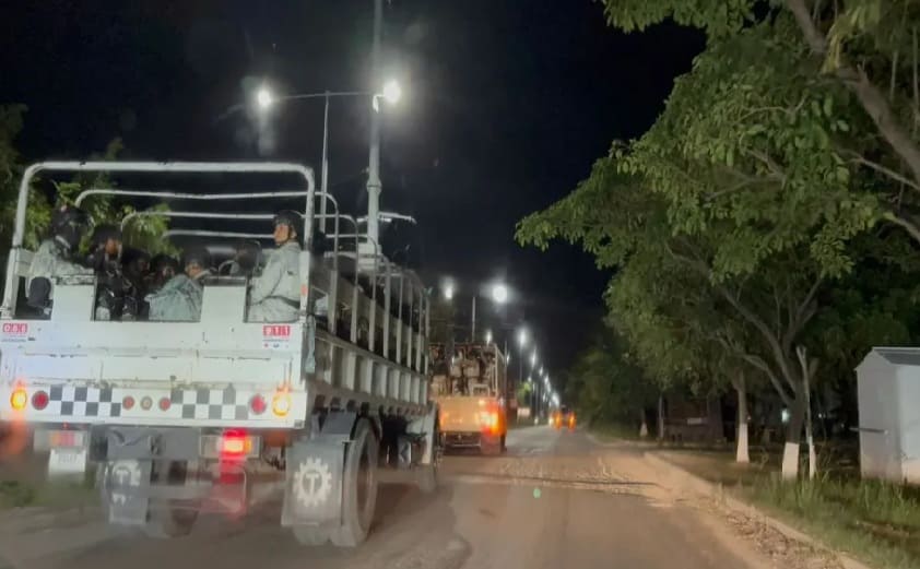 National Guard shot at Cancun base during internal conflict between officers